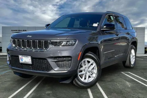Gray 2026 Jeep Grand Cherokee Laredo X 4x4 for sale in Indio, CA