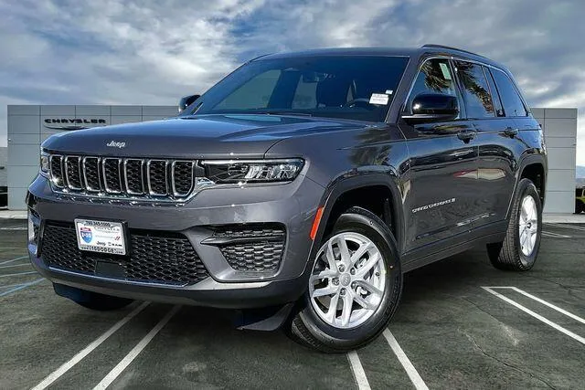 Gray 2026 Jeep Grand Cherokee Laredo X 4x4 for sale in Indio, CA