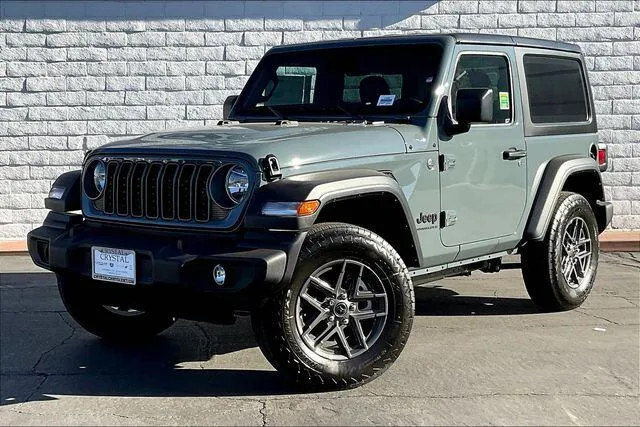 Gray 2026 Jeep Wrangler 2-door Sport S for sale in Indio, CA