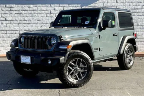 Gray 2026 Jeep Wrangler 2-door Sport S for sale in Indio, CA