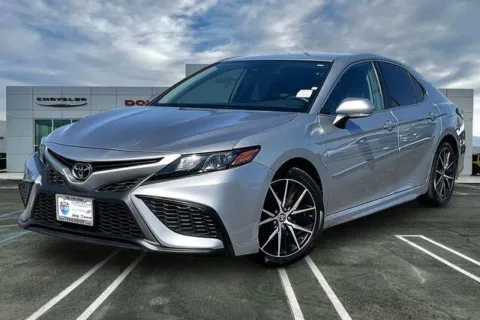 Silver 2024 Toyota Camry SE for sale in Indio, CA