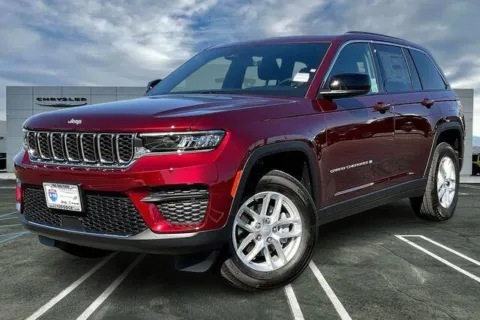 Red 2025 Jeep Grand Cherokee Laredo X for sale in Indio, CA