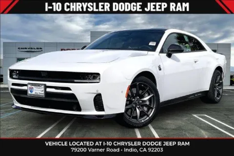 White 2026 Dodge Charger Scat Pack 2-door Awd for sale in Indio, CA