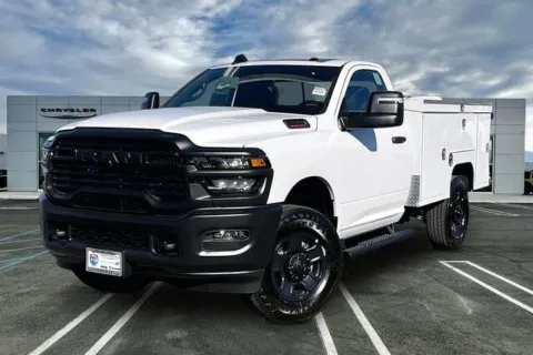 White 2026 Ram 2500 Tradesman Regular Cab 4x4 8' Box for sale in Indio, CA