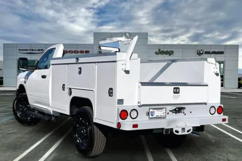 Photos of 2026 Ram 2500 Tradesman Regular Cab 4x4 8' Box for sale in Indio, CA at I-10 Chrysler Dodge Jeep Ram