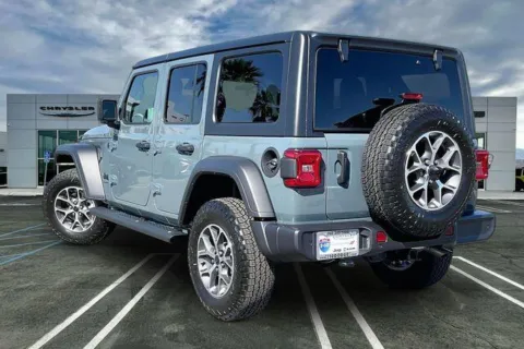 Photos of 2026 Jeep Wrangler 4-door Sport S for sale in Indio, CA at I-10 Chrysler Dodge Jeep Ram