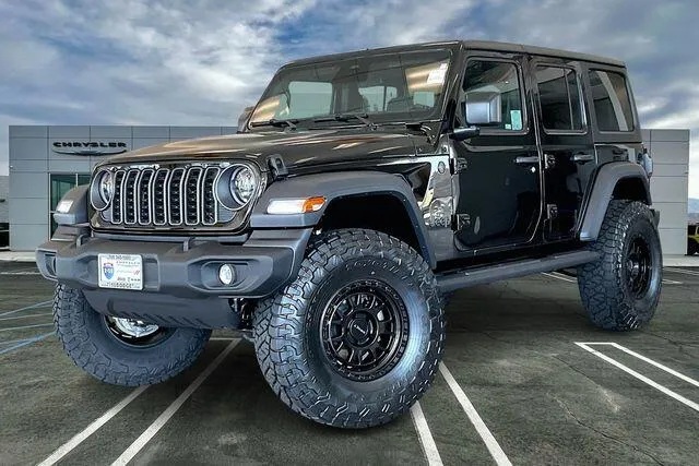 Black 2026 Jeep Wrangler 4-door Sport S for sale in Indio, CA