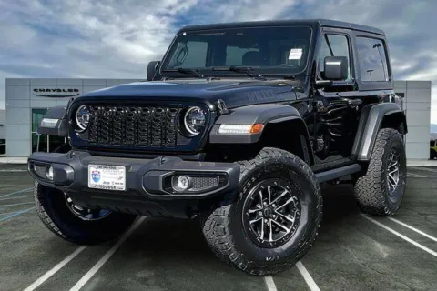 Black 2026 Jeep Wrangler 2-door Willys for sale in Indio, CA
