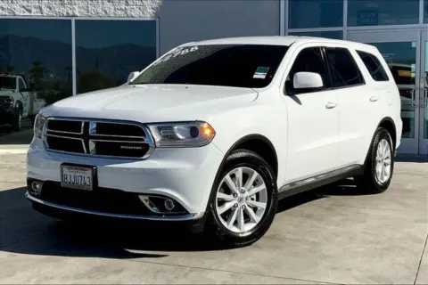 White 2019 Dodge Durango SXT for sale in Indio, CA