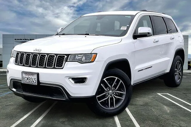 White 2018 Jeep Grand Cherokee Limited for sale in Indio, CA