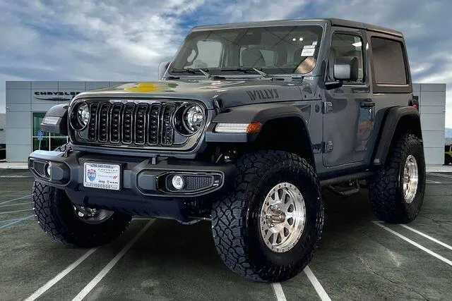 Gray 2026 Jeep Wrangler 2-door Willys for sale in Indio, CA