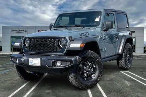 Gray 2026 Jeep Wrangler 2-door Willys for sale in Indio, CA
