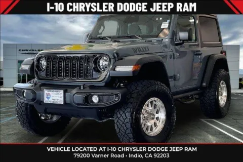 Gray 2026 Jeep Wrangler 2-door Willys for sale in Indio, CA