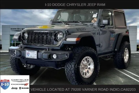 Gray 2026 Jeep Wrangler 2-door Willys for sale in Indio, CA