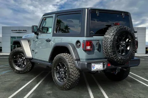 Photos of 2026 Jeep Wrangler 2-door Willys for sale in Indio, CA at I-10 Chrysler Dodge Jeep Ram