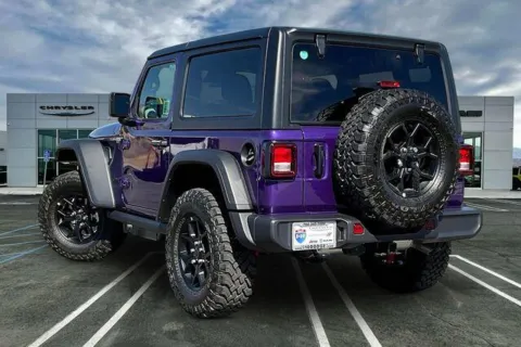Photos of 2026 Jeep Wrangler 2-door Willys for sale in Indio, CA at I-10 Chrysler Dodge Jeep Ram