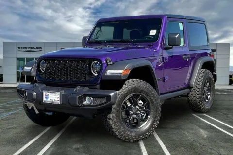 Purple 2026 Jeep Wrangler 2-door Willys for sale in Indio, CA