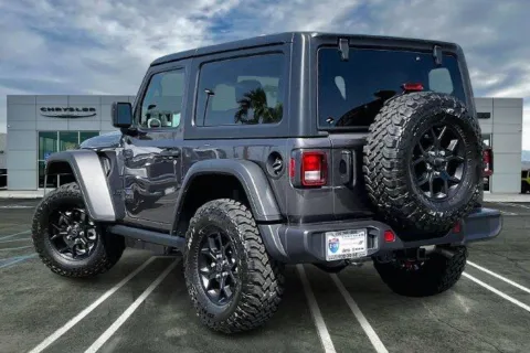 Photos of 2026 Jeep Wrangler 2-door Willys for sale in Indio, CA at I-10 Chrysler Dodge Jeep Ram