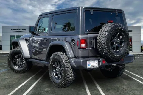 Photos of 2026 Jeep Wrangler 2-door Willys for sale in Indio, CA at I-10 Chrysler Dodge Jeep Ram