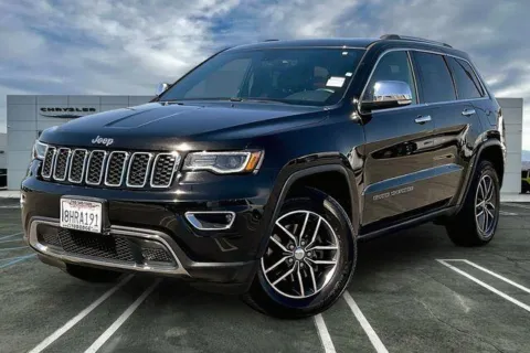 Black 2018 Jeep Grand Cherokee Limited for sale in Indio, CA