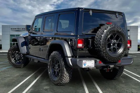Photos of 2026 Jeep Wrangler 4-door Willys for sale in Indio, CA at I-10 Chrysler Dodge Jeep Ram