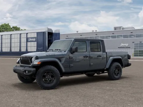 Gray 2026 Jeep Gladiator Willys 4x4 for sale in Indio, CA