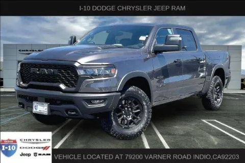 Gray 2026 Ram 1500 Rebel Crew Cab 4x4 5'7' Box for sale in Indio, CA