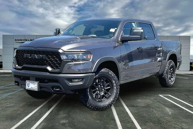 Gray 2026 Ram 1500 Rebel Crew Cab 4x4 5'7' Box for sale in Indio, CA