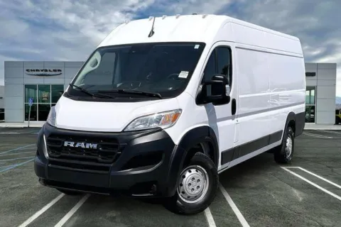White 2023 Ram ProMaster Cargo Van High Roof for sale in Indio, CA