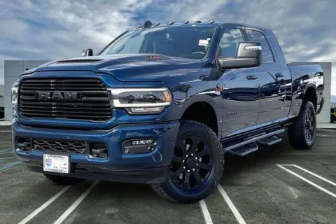 Blue 2024 Ram 3500 Laramie for sale in Indio, CA