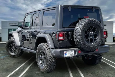 Photos of 2026 Jeep Wrangler 4-door Willys for sale in Indio, CA at I-10 Chrysler Dodge Jeep Ram