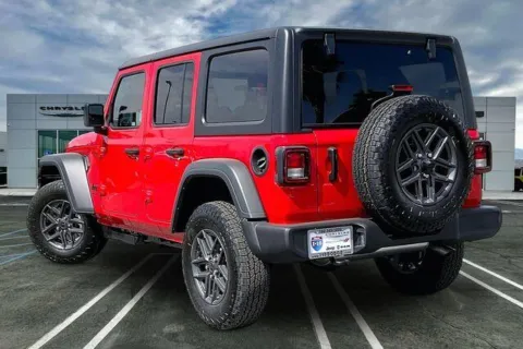 Photos of 2026 Jeep Wrangler 4-door Sport S for sale in Indio, CA at I-10 Chrysler Dodge Jeep Ram