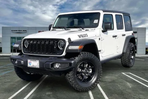 White 2026 Jeep Wrangler 4-door Willys for sale in Indio, CA