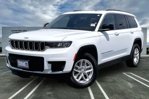 White 2025 Jeep Grand Cherokee L Laredo for sale in Indio, CA