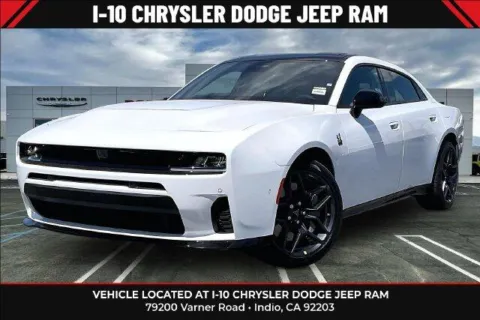 White 2026 Dodge Charger Scat Pack 4-door Awd for sale in Indio, CA