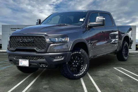 Gray 2026 Ram 1500 Rebel Crew Cab 4x4 5'7' Box for sale in Indio, CA