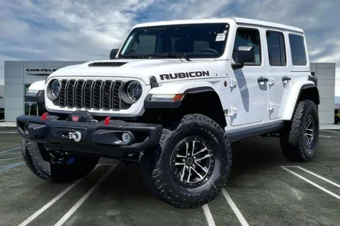White 2026 Jeep Wrangler 4-door Rubicon X for sale in Indio, CA