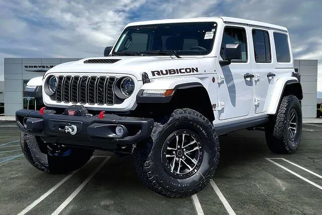 White 2026 Jeep Wrangler 4-door Rubicon X for sale in Indio, CA