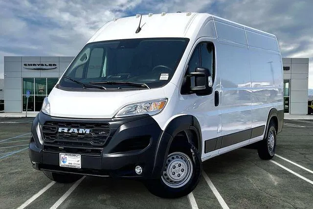White 2025 Ram ProMaster Cargo Van High Roof for sale in Indio, CA