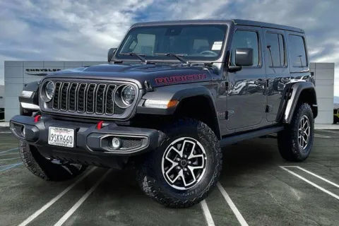 Gray 2025 Jeep Wrangler Rubicon for sale in Indio, CA