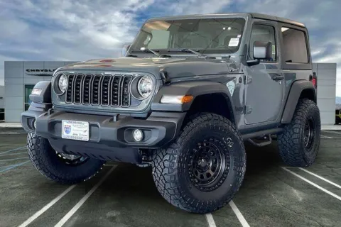 Gray 2026 Jeep Wrangler 2-door Sport S for sale in Indio, CA