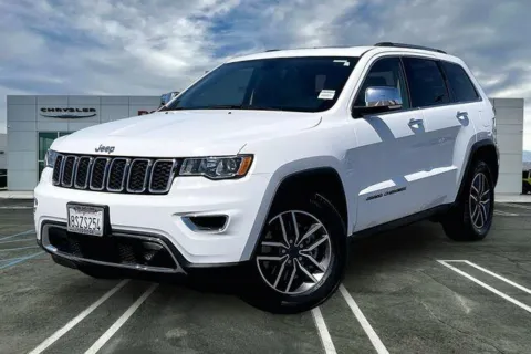 White 2021 Jeep Grand Cherokee Limited for sale in Indio, CA
