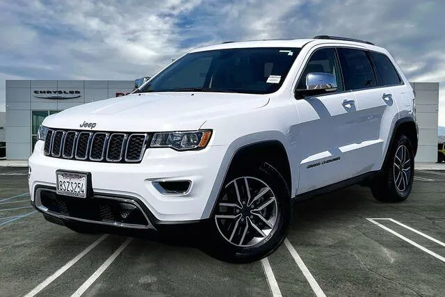 White 2021 Jeep Grand Cherokee Limited for sale in Indio, CA