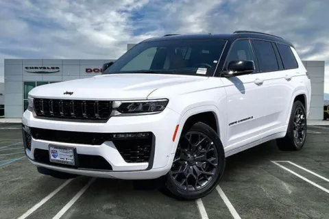 White 2026 Jeep Grand Cherokee L Grand Cherokee Summit 4x4 for sale in Indio, CA