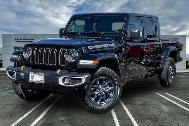 Black 2026 Jeep Gladiator 85th Anniversary Edition 4x4 for sale in Indio, CA