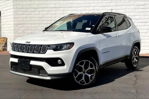White 2025 Jeep Compass Limited for sale in Indio, CA