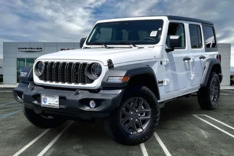 White 2026 Jeep Wrangler 4-door Sport S for sale in Indio, CA