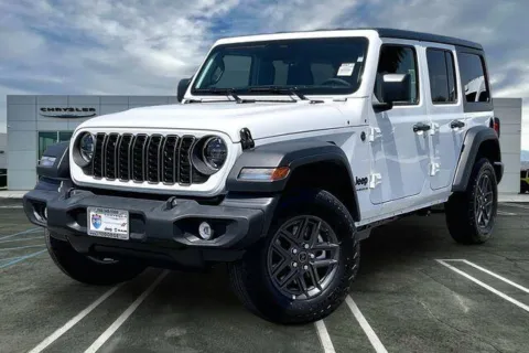 White 2026 Jeep Wrangler 4-door Sport S for sale in Indio, CA