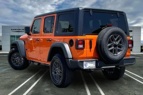 Photos of 2026 Jeep Wrangler 4-door Sport S for sale in Indio, CA at I-10 Chrysler Dodge Jeep Ram