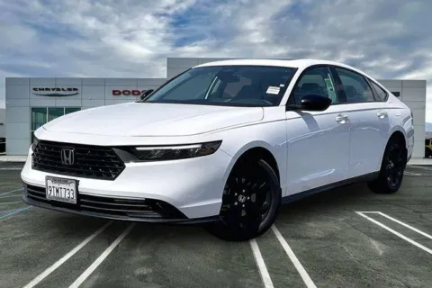 White 2025 Honda Accord Sedan SE for sale in Indio, CA